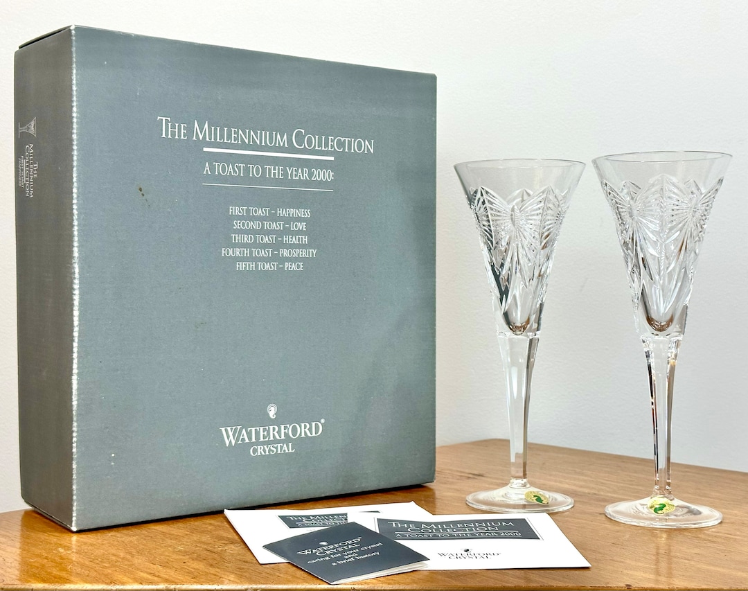 Waterford Crystal the Millennium Collection happiness Etsy