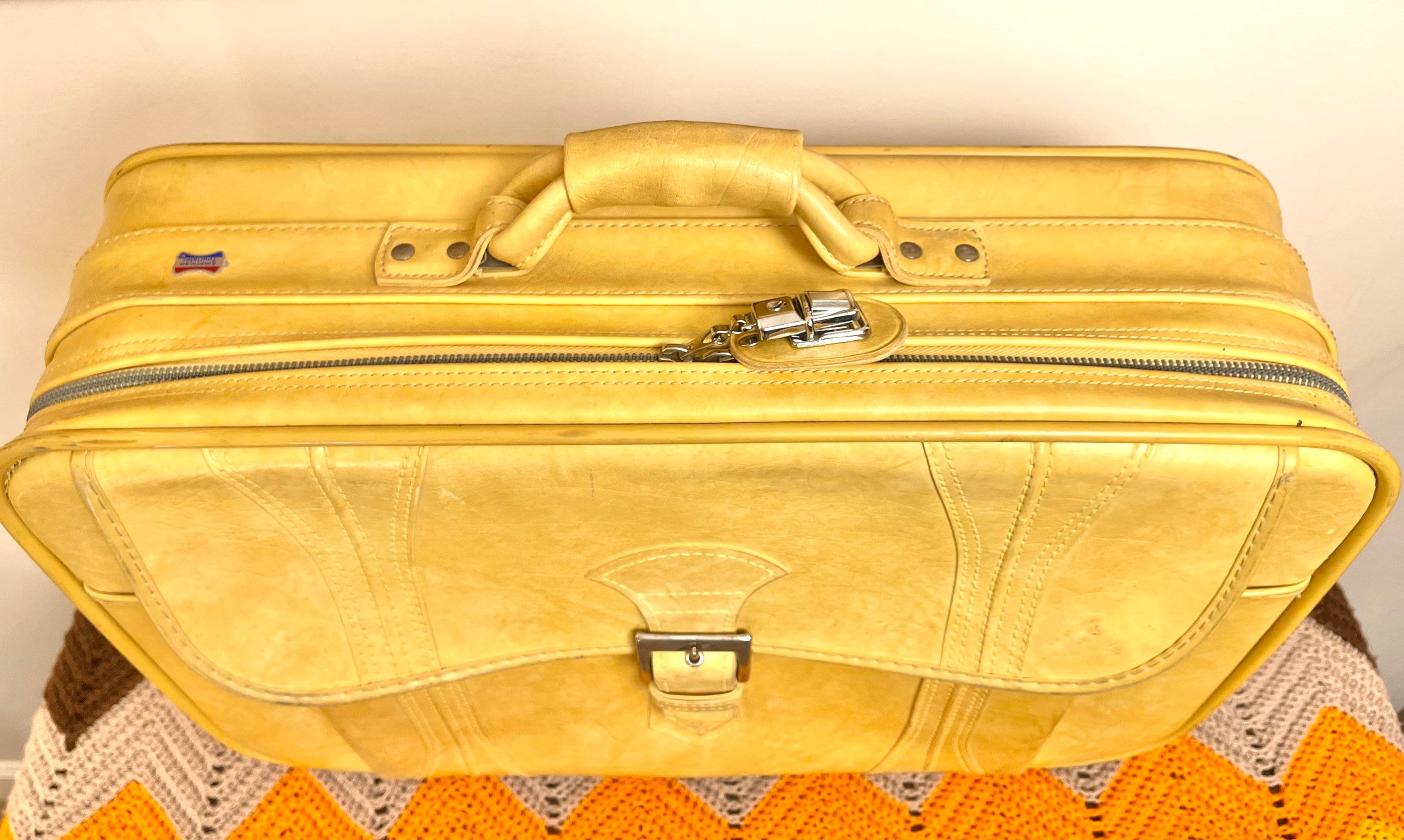 1975 American Tourister Suitcase by American Luggage Works, Inc. Etsy