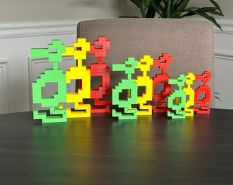 Retro Console Atari Adventure Dragon Individual or Set of 3 (Self Standing) 3-D Printed