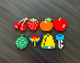 Retro Arcade Game Fruit Wall Decor  (Individual or Set) 3-D Printed
