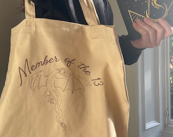 Member of the Thirteen Tote Bag (Throne of Glass)