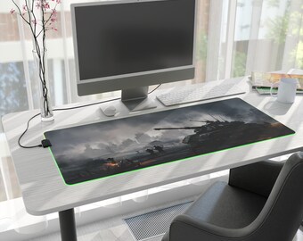LED Desk mat for gamers