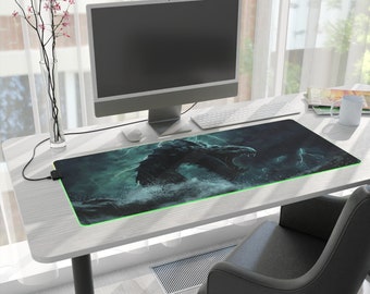 LED Desk mat for gamers