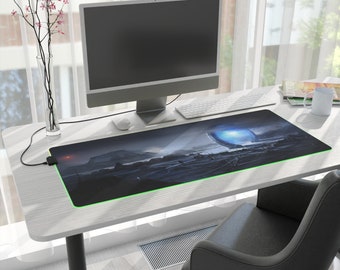 LED Desk mat for gamers