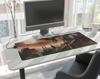 LED Desk mat for gamers
