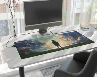 LED Desk mat for gamers