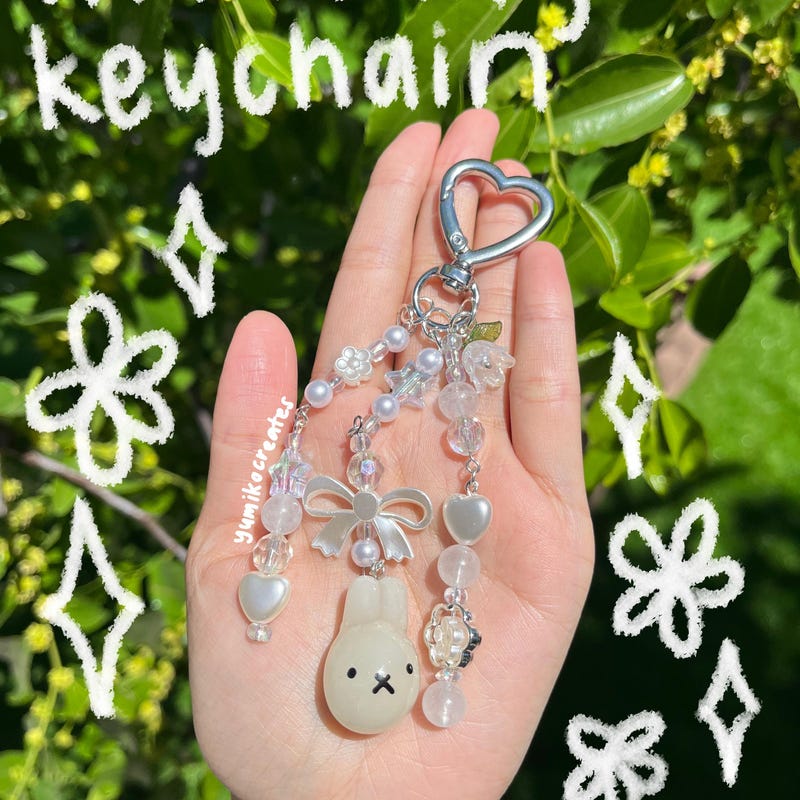 Custom Miffy Keychain - Etsy
