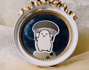 Knifey Mushy Sticker ⊹₊୨୧⟡⋆ Matte Weatherproof Sticker