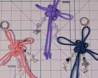 Chinese Lucky Knot Keychain ୨୧ Handmade Keychain/Charm
