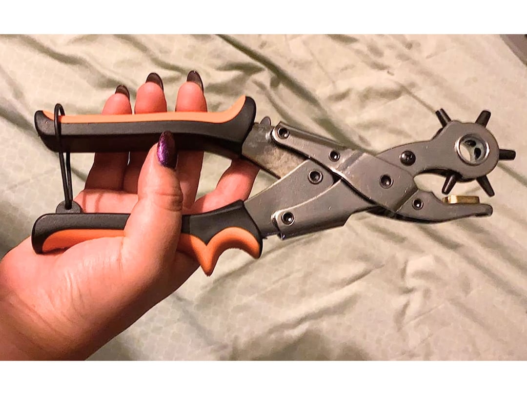 Heavy Duty Leather Hole Punch Rotating Hole Punch Leather Etsy