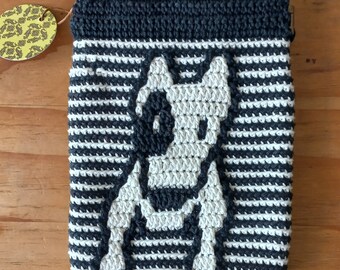Perro mosaic crochet patron PDF