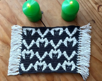 Mosaic Crochet Bat Pattern: Easy PDF Download