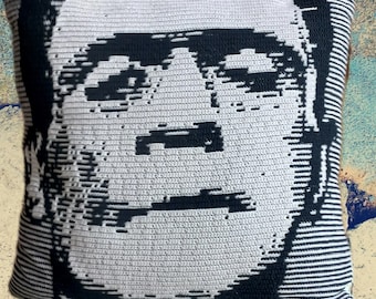 Mosaic crochet pattern design Frankenstein by Jos Campaner