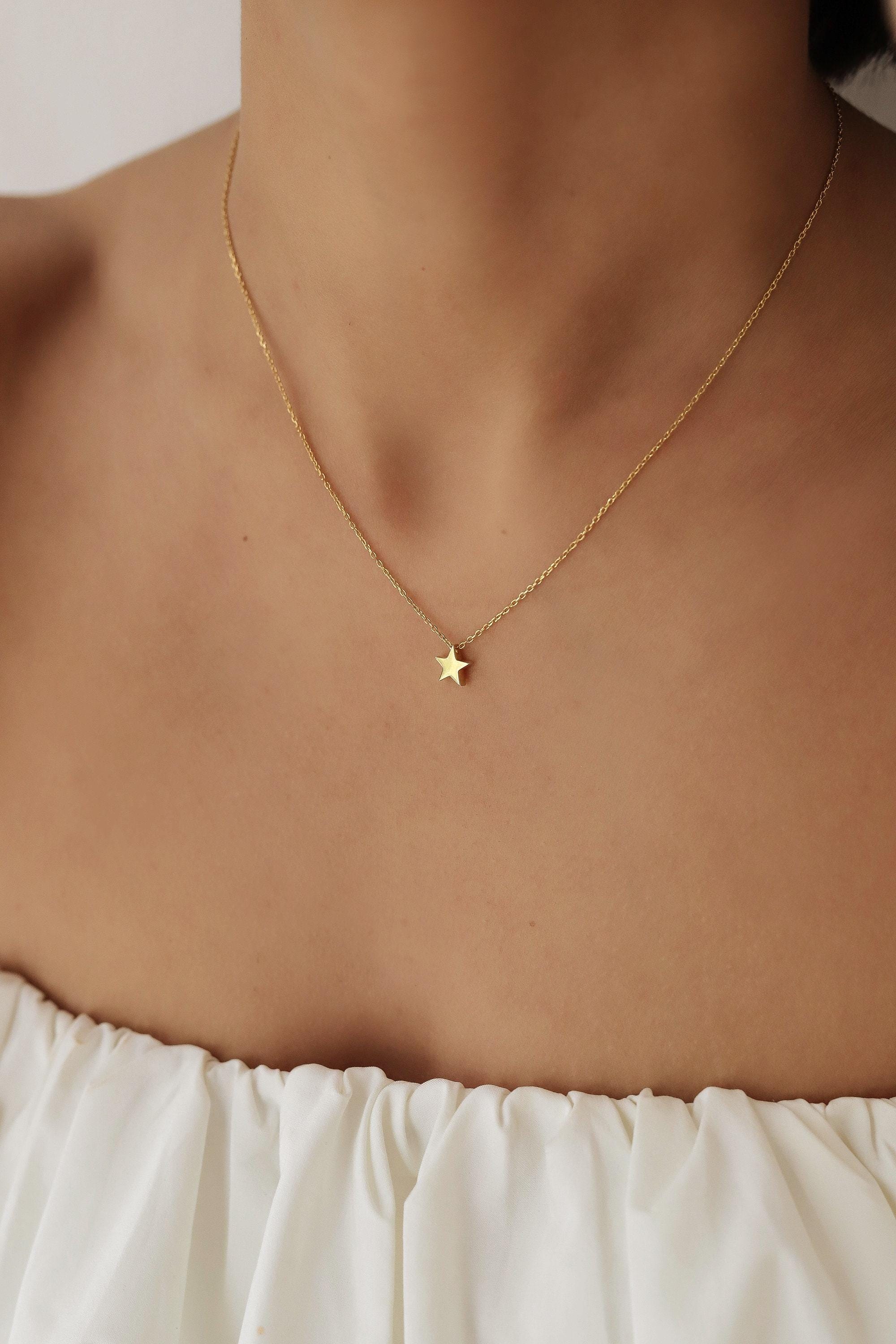 Twinkle Star Necklace - Etsy