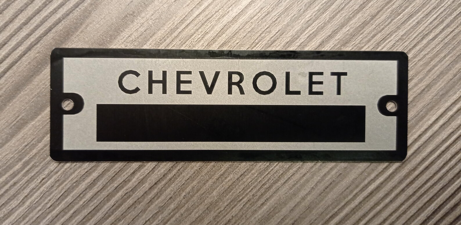 CHEVROLET VIN PLATE Etsy