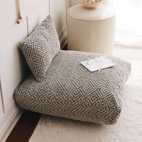 modern floor pillow