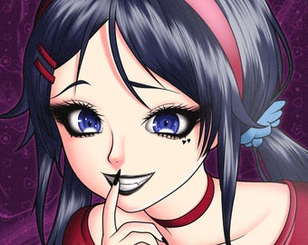 Mita Miside | Kawaii Waifu Anime Car Laptop Sticker Decal - Vinyl Sun, Weather, Water Resistant