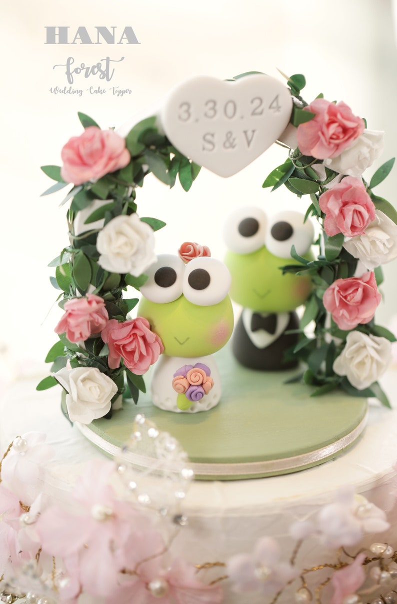 Frog Wedding Cake Topperundefined