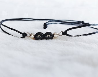Natural stone bracelet - your choice - with its description sheet| Lithotherapy. For wrist or ankle. TO PERSONALIZE