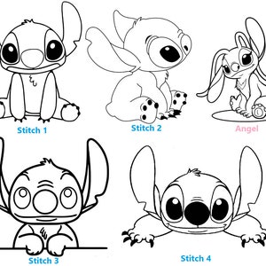 Modèles de stitch disponibles