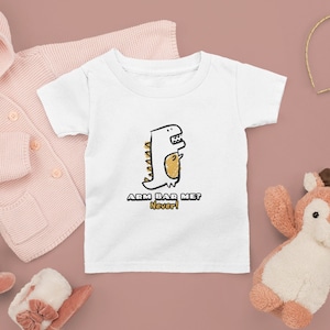 Arm Bar Me? Never! Toddler Short Sleeve Tee, Funny Jiu Jitsu Kids Clothes, Cute BJJ t-shirts