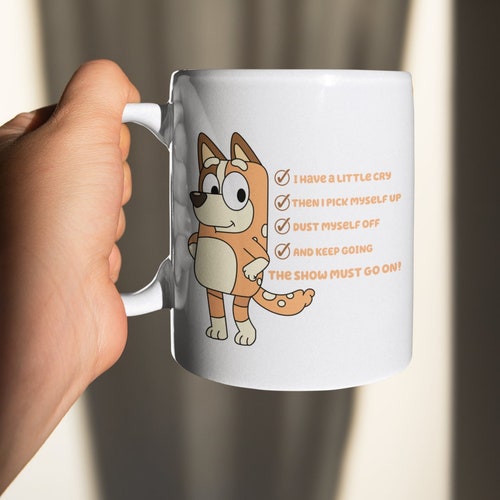 Chilli mug | Chilli check list | Inspired by Bluey mug