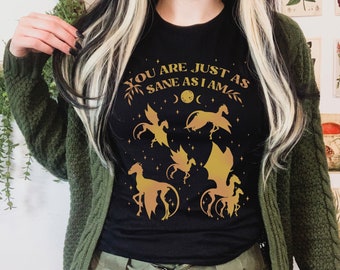 Thestral T-Shirt, Luna Quote, Wizard School Vacation Shirt