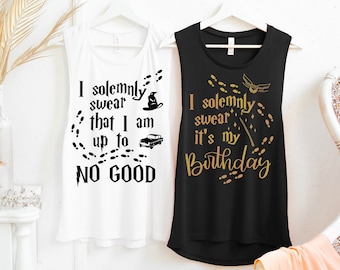 Wizard Birthday Tank Top, Potterhead Gift, Magical Birthday