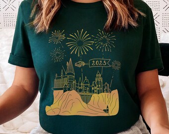 Wizardry New Year's Eve Shirt, Potterhead Christmas Tee