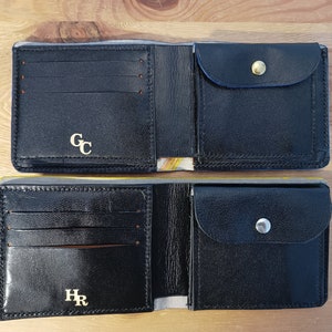 Porte monnaie, porte cartes, porte billets en cuir
