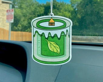 Car Freshener | White Tea and Sage | Fresh Scent | Clean | Car Accessories | Felt Freshener | Cute Air Freshener | Car Diffuser