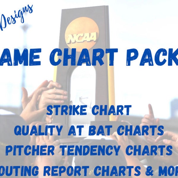 Softball Pitch Chart Etsy