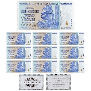 10 trillion zimbabwe - Etsy 日本