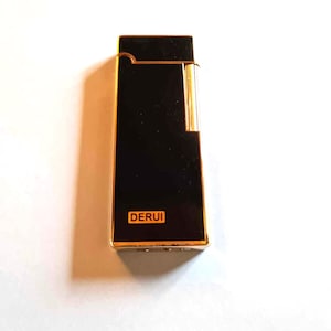 Vintage lighter/Vintage design lighter/Slim black lighter