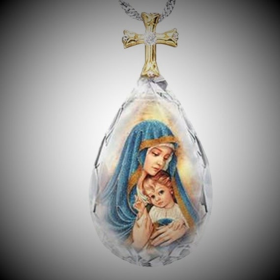 Femme Argent Sterling 925 Plaqué Couronne Bague croix Jésus Collier Pendentif 18" Femme Argent Sterling 925 Plaqué Couronne Bague croix Jésus Collier Pendentif 18"