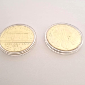 Wiener Philharmoniker Medaille 2022/Österreich Medaille/ vergoldet