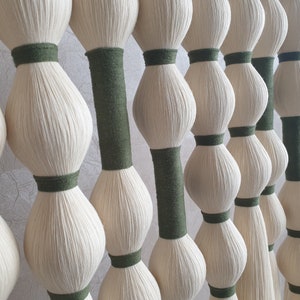 Oversized Macrame Fiber Art Wall Hanging Earthy Tone Handwoven Boho Tapestry Mid Century Modern Rope Knot Wall Art Above Bed Headboard Deco