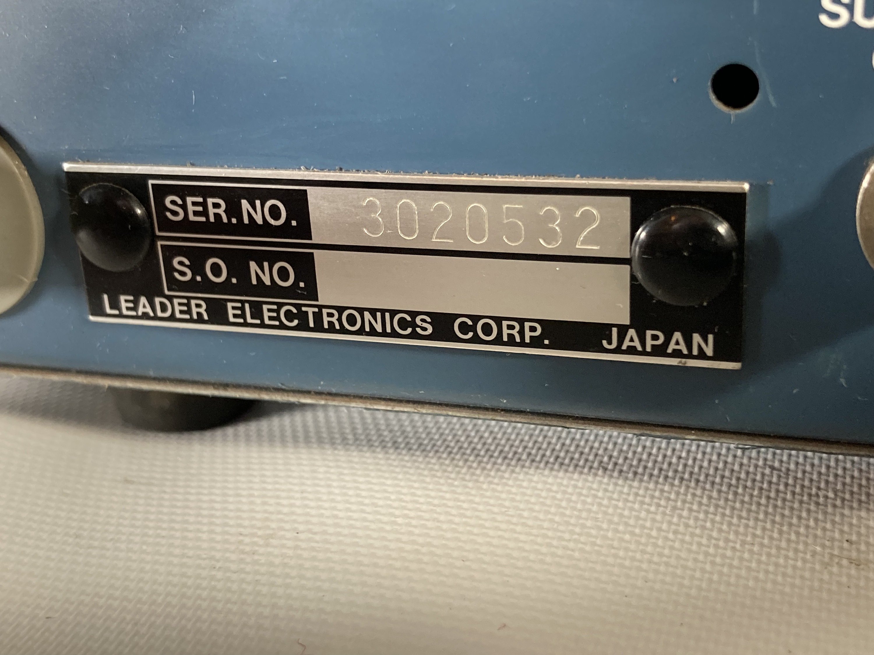 LEADER LCG-396 NTSC パターンジェネレーター LEADER LCG-396 NTSC