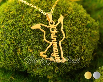 Mimikyu Necklace • Mimikyu Pendant • Personalized Necklace