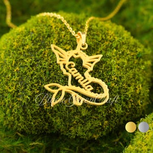 Vaporeon Necklace • Eeveelution • Personalized Necklace • Vaporeon Pendant • Birthday Gift • Gifts For Kids • Gift For Her