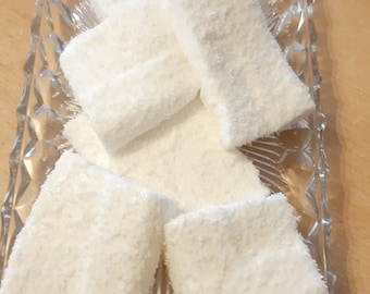 Malvaviscos de coco caseros