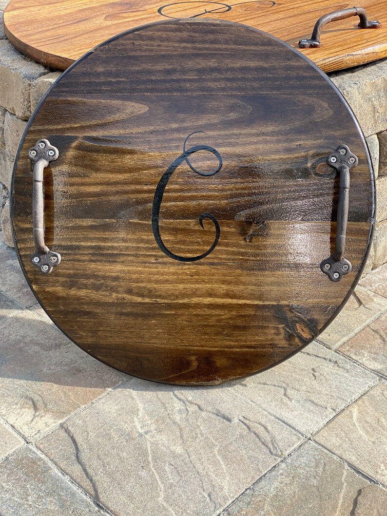 Custom Fire Pit Table Top Cover 20 44 Etsy