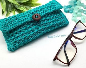 Crochet Pattern Vintage Crochet Glasses Case PDF Crochet Sunglasses Case, Sunglasses Pouch, DIY Glasses Case Easy Beginners Crochet Pattern