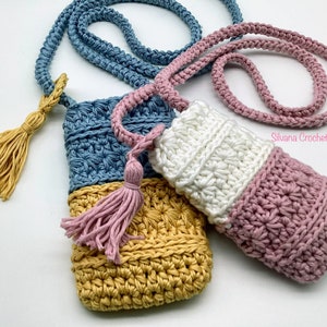 Crochet Pattern Crochet Star Phone Bag Crochet Tutorial Crossbody Bag Crochet Purse  Pouch Crochet Pattern Easy to Make with Photo Tutorial