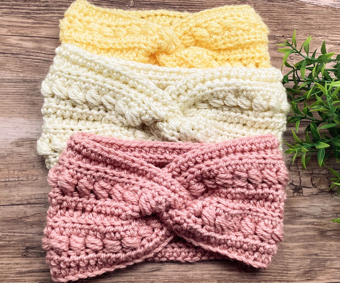 Crochet Pattern Twisted Headband Beautiful Earwarmer Pattern Etsy