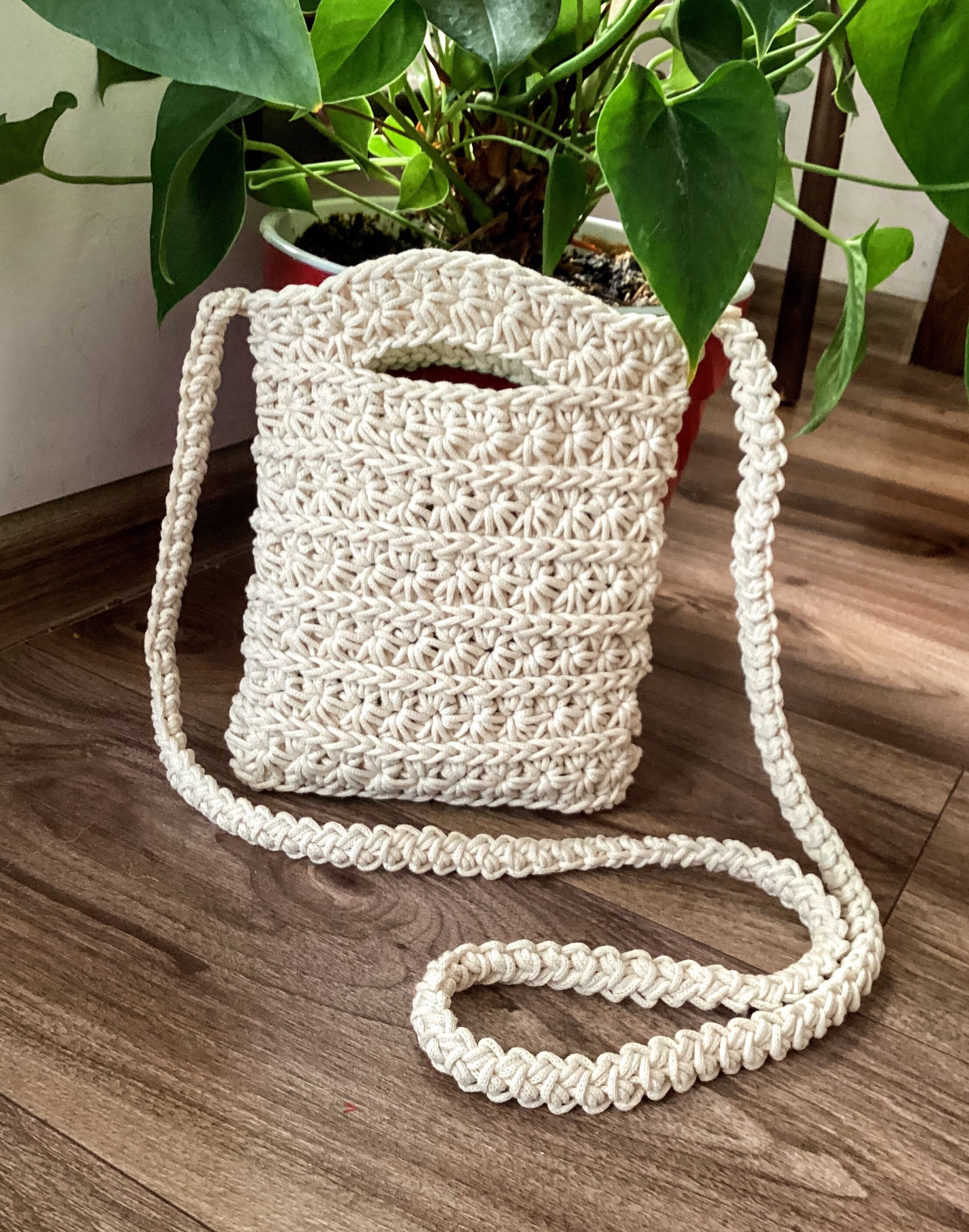 Handmade Crochet Star Bag/tote/crossbody -  Sweden