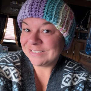 crocheted ear warmer