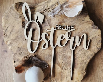 Cake Topper Frohe Ostern