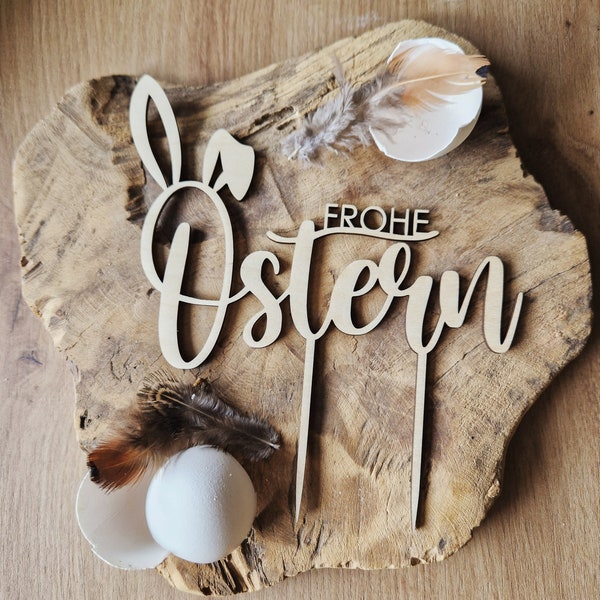 Cake Topper Frohe Ostern