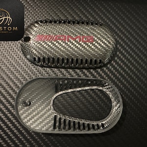 Echt Carbon Fiber Key Fob Cover für Mercedes W206 W223 Exclusive Made
